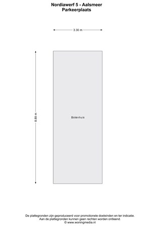 Floorplan - Nordiawerf 5, 1431 CK Aalsmeer